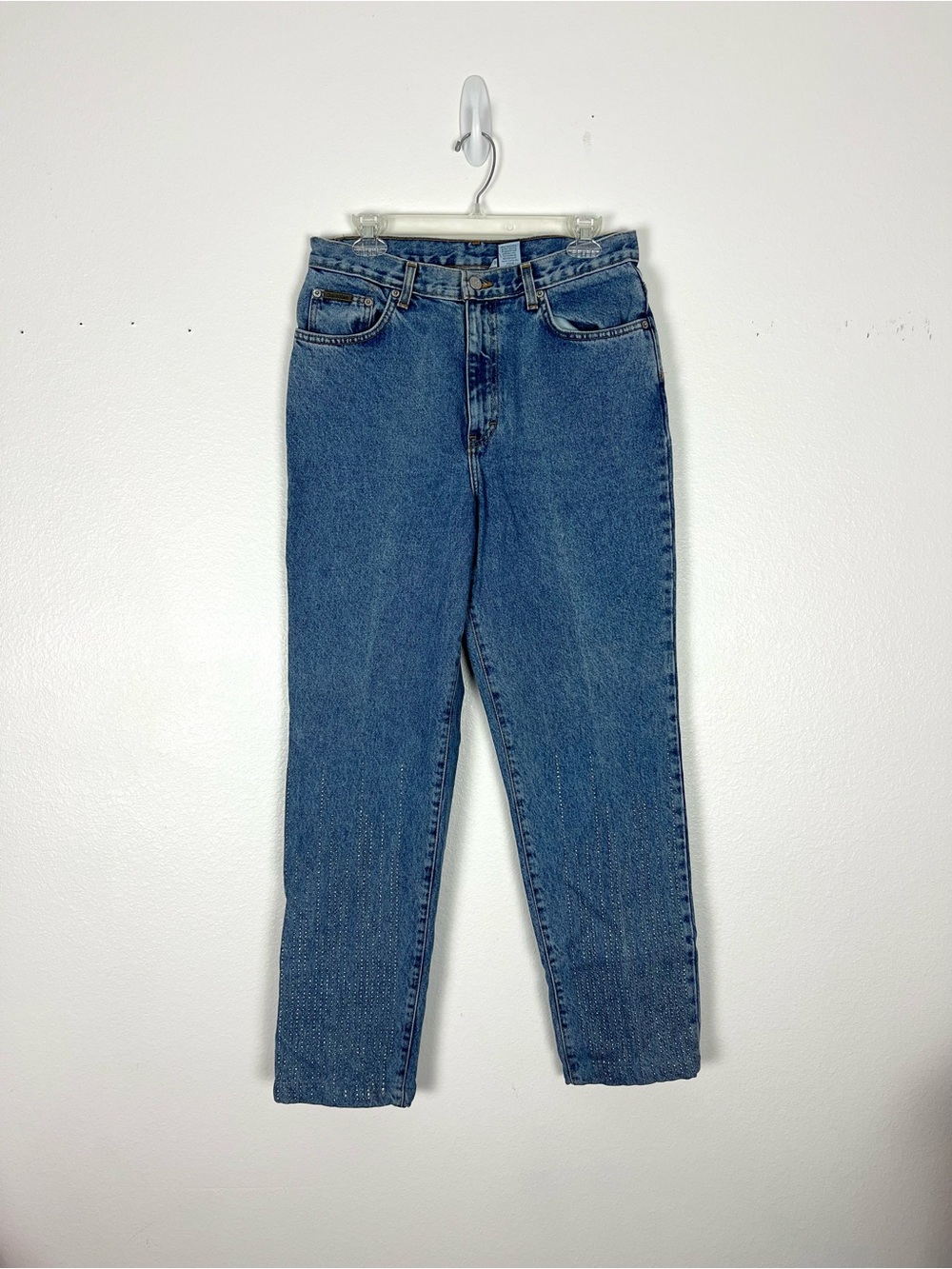Calvin Klein Jeans Women's Classic High-Rise Skinny in Blue Denim